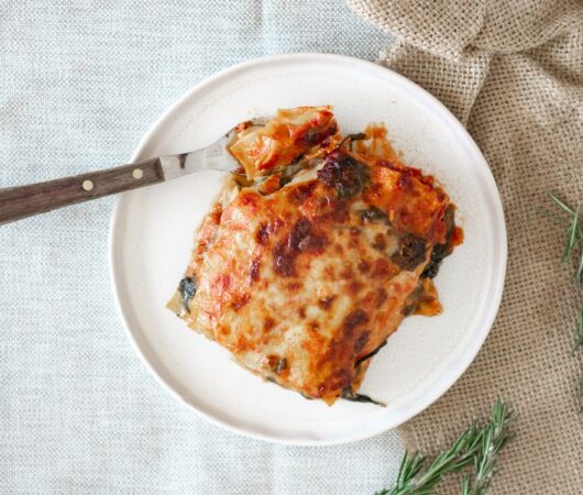 Koolhydraat arme lasagne